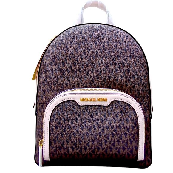 Michael Kors NEW Blush Pink Jaycee Medium Backpack $498 - Picture 1 of 11